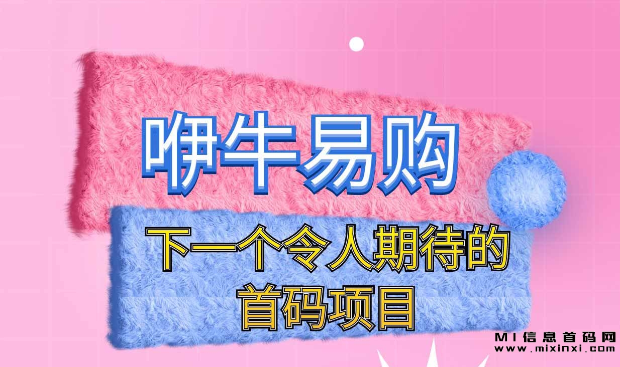 咿牛易购，是下一个令人期待的首码项目，有着巨大的潜力。-首码项目网
