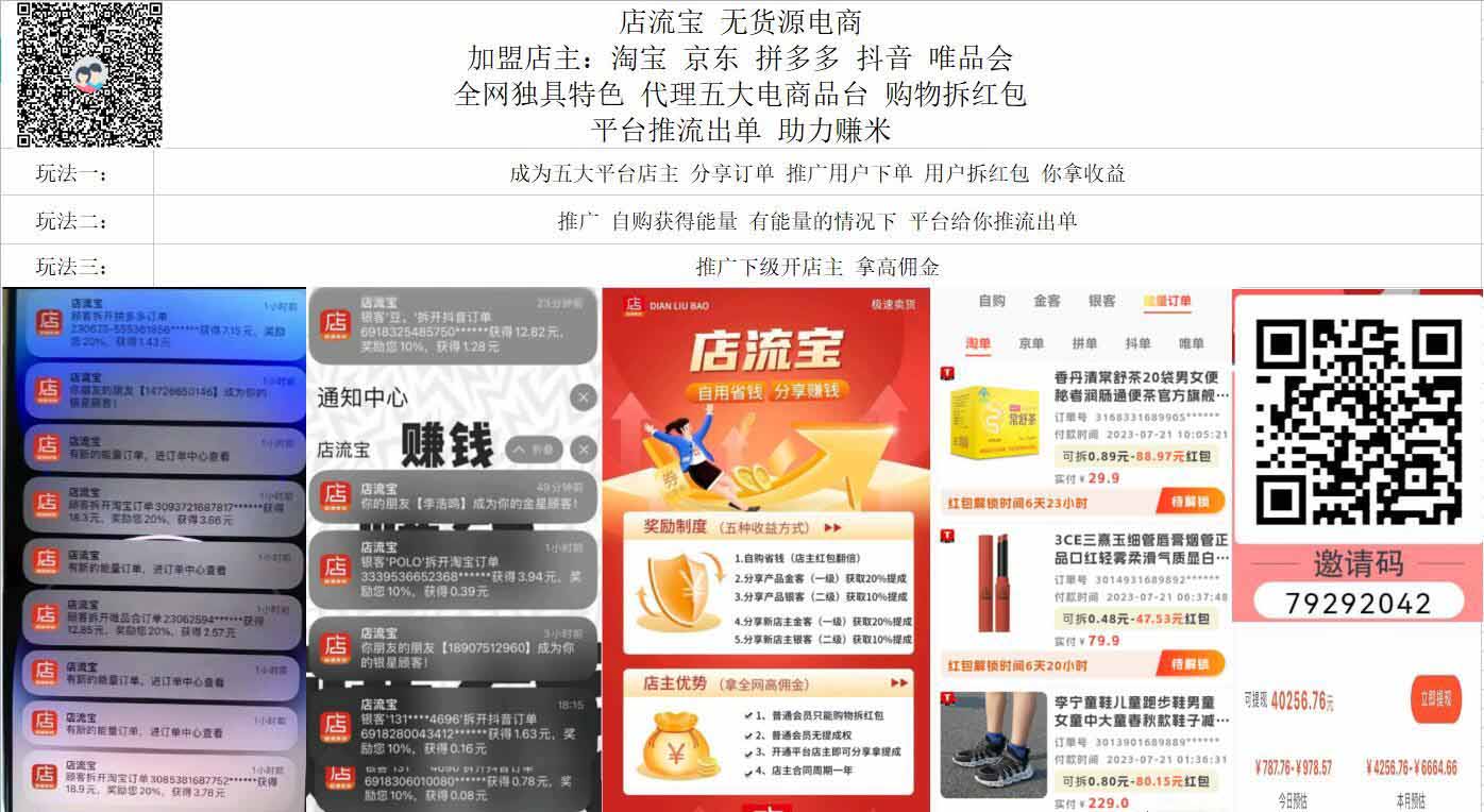 首码店流宝，成为正式的店主-首码项目网