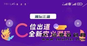 潮玩江湖,现在固粉-首码项目网