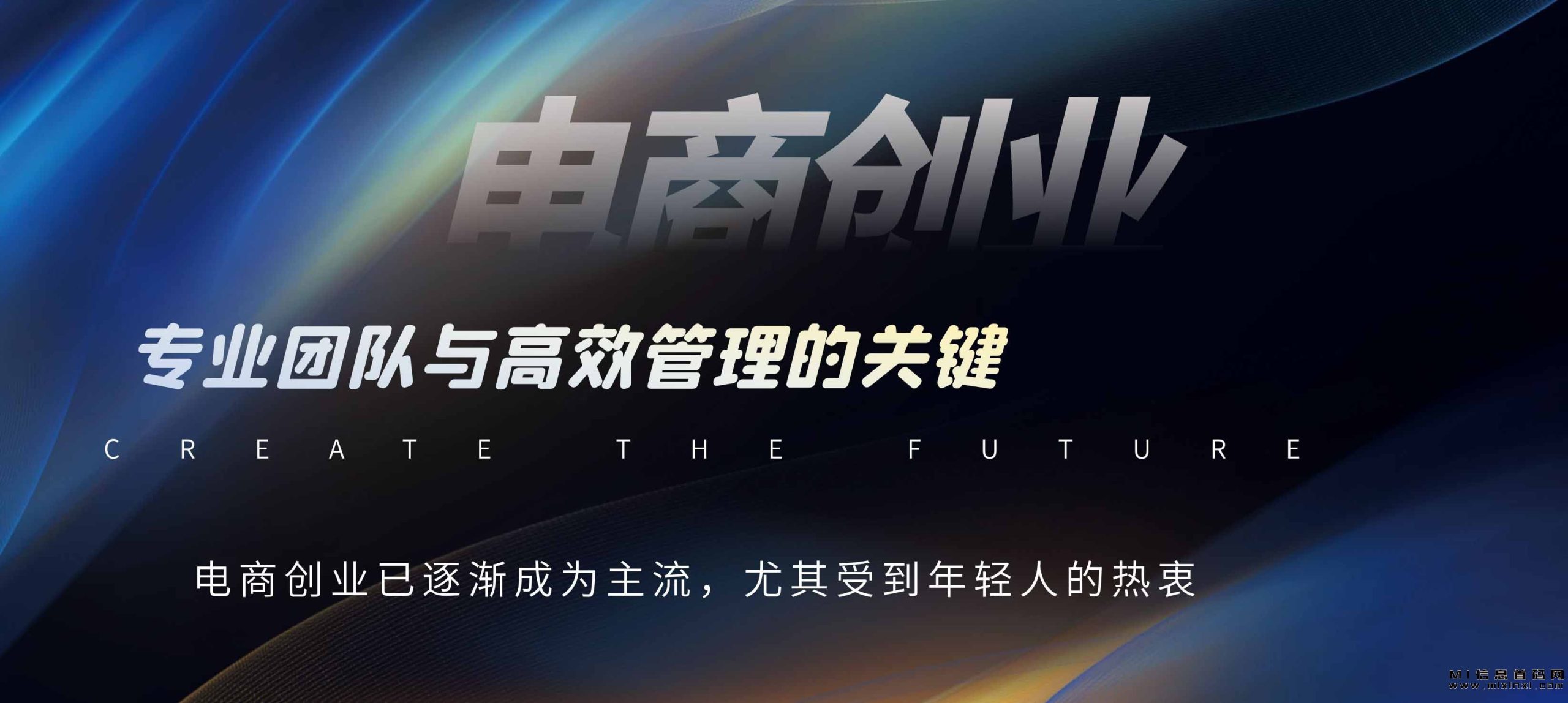 电商创业：专业团队与高效管理的关键-首码项目网