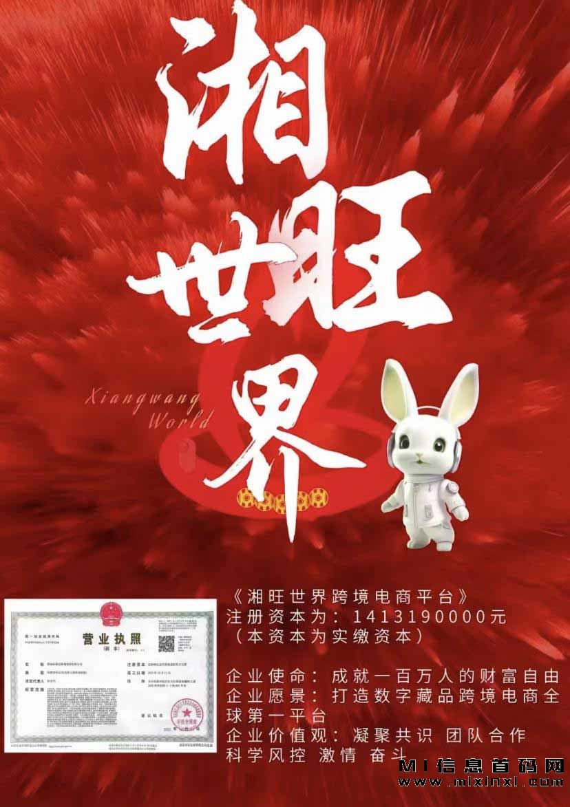 湘旺世界，藏品项目-首码项目网