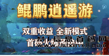 【鲲鹏逍遥游】新模式，双重收益！-首码项目网