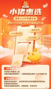 小猪惠选是一种火锅模式的项目-首码项目网