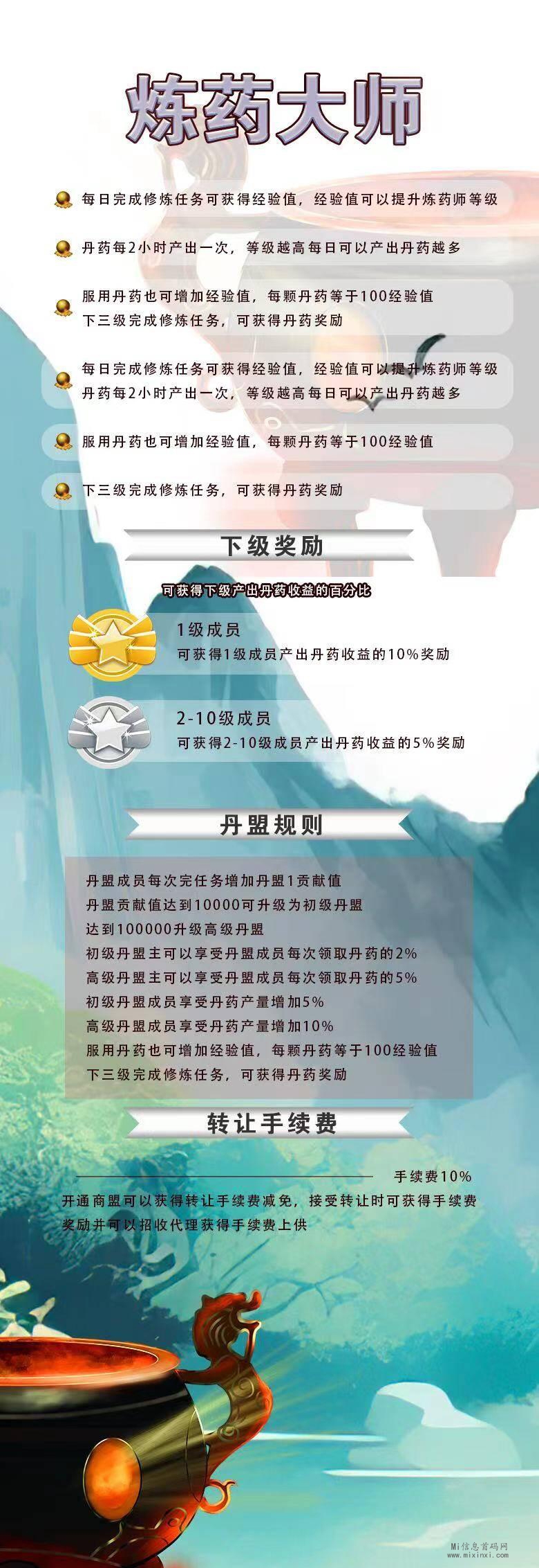 炼丹大师的活动，即将开始预热-首码项目网
