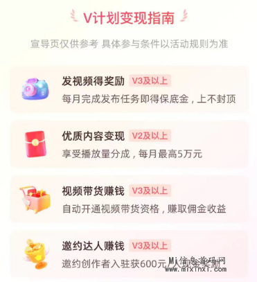 多多视频到达不同等级，玩转视频并获取收益-首码项目网