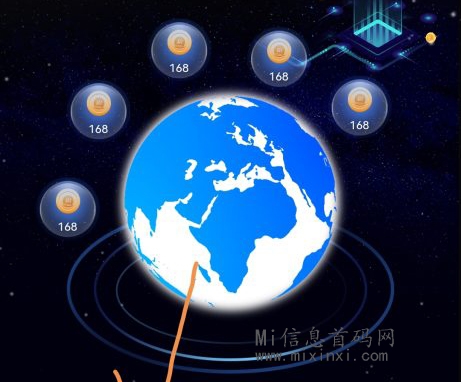 一个圈圈，启动一次自动产能量，看到每一步的增长-首码项目网