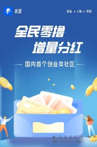 新盟《免费零氪》直接兑换，玩法介绍-首码项目网