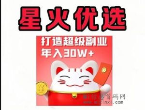 星火优选，到底是什么？快来围观，全新登场稳定-首码项目网