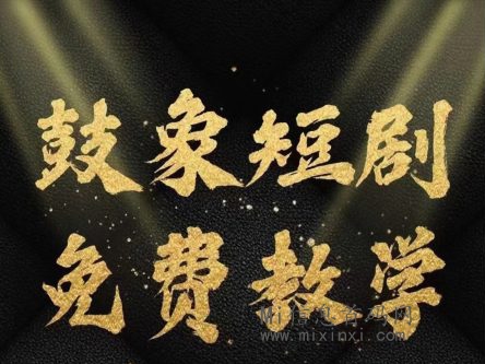 海外短剧，鼓象短剧，不要错过目前知道的人还少做第一批吃肉，免费安排级别-首码项目网