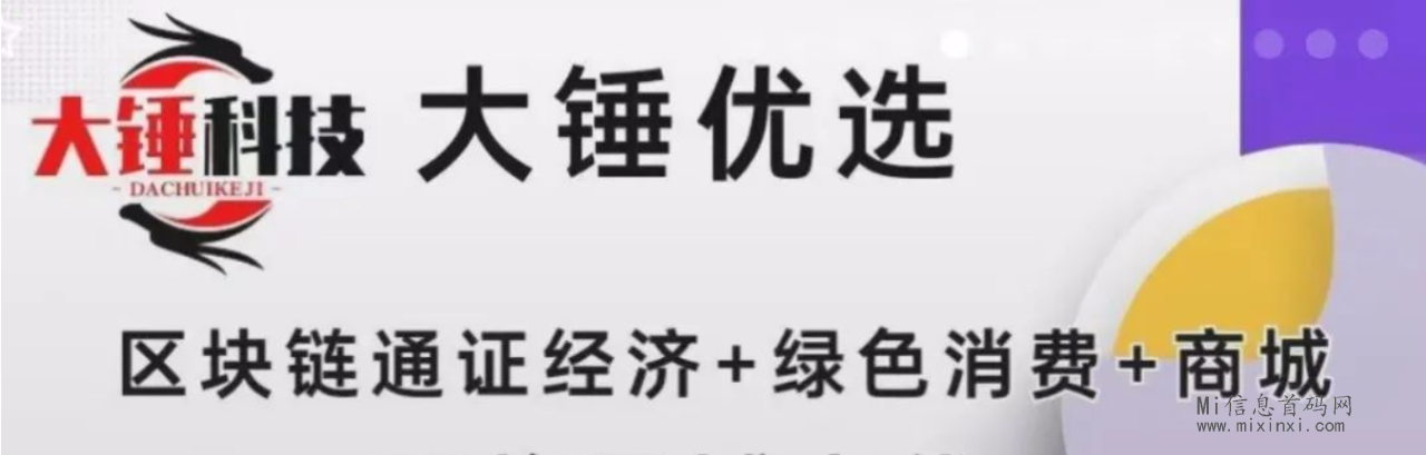 大锤优选：以全新的面貌、独特的运营模式正式启航-首码项目网