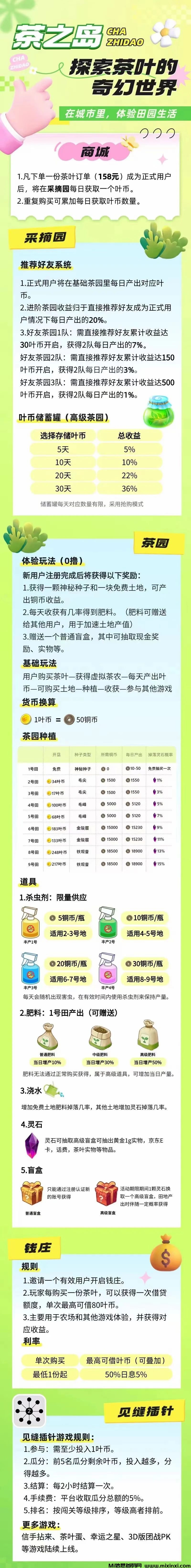 图片[4]-茶之岛：有零撸板块+闪卡模式，有零撸板块+闪卡模式-首码项目网