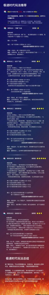 极速时代即将上线,低门槛可零撸可投入,一同踏上这场极速之旅-首码项目网