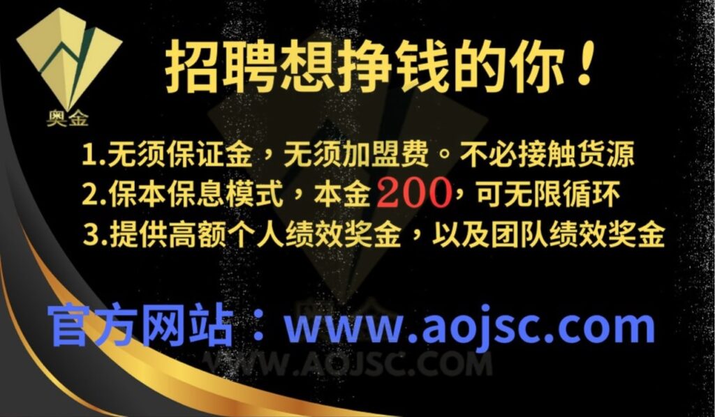 奥金商城:网赚时代的新选择-首码项目网