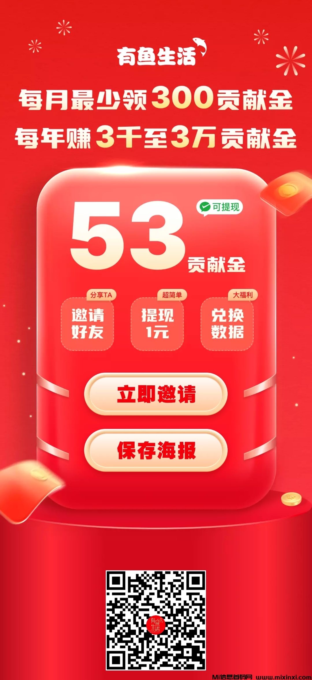 有鱼生活，时代风口，文化数据资产，可投资可零撸-首码项目网