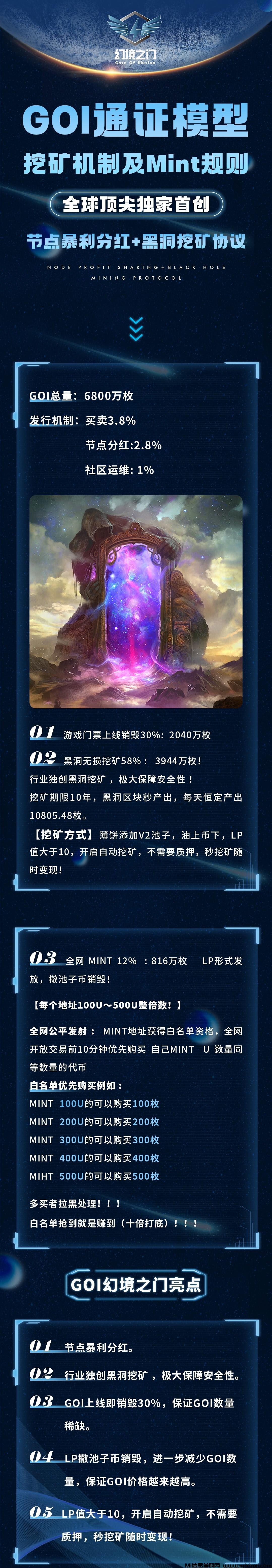 图片[4]-GOI幻境之门全球首创，2024年经济新蓝海，引领性区块链发展新方向-首码项目网