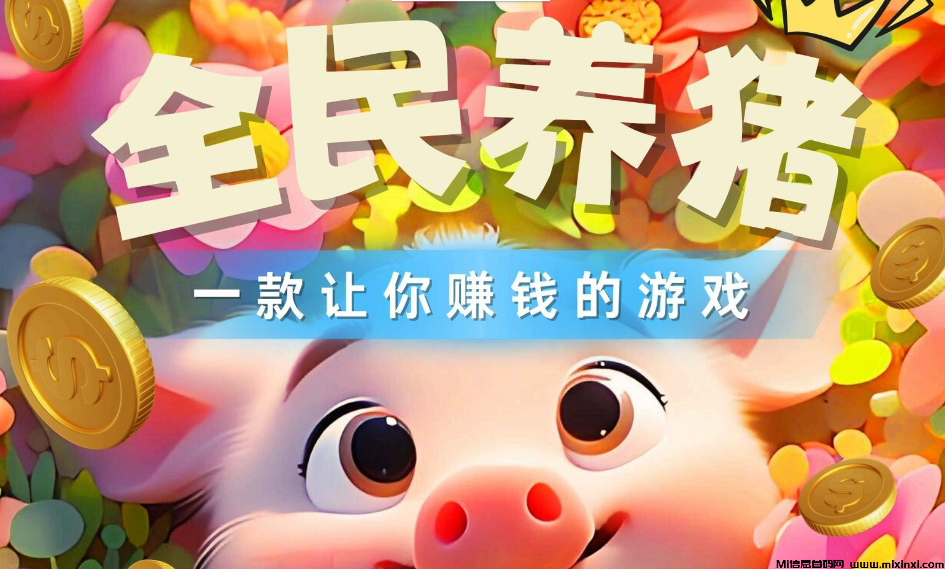最稳神盘（全民养猪）打卡赚金币，‌合成享收益！‌‌-首码项目网