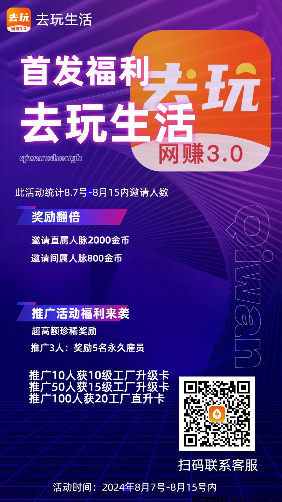 去玩生活首创零投资web3.0网赚城市，零撸注册送工厂，日赚5-2000-首码项目网