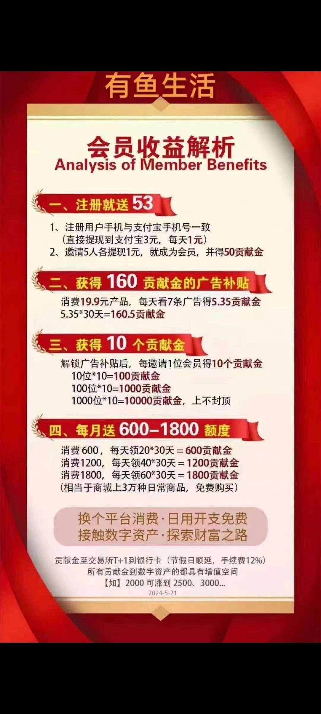 有鱼生活，时代风口，文化数据资产，可投资可零撸-首码项目网