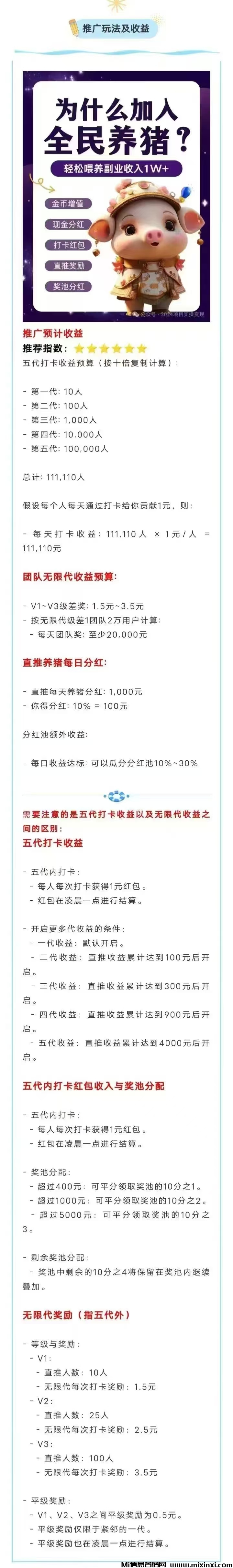 图片[3]-全民养猪 首码刚出 全网对接 置顶扶持-首码项目网