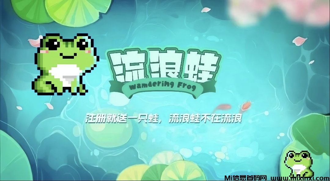 《流浪蛙》是一款经营养殖类游戏，零氪，丰富的游戏玩法-首码项目网