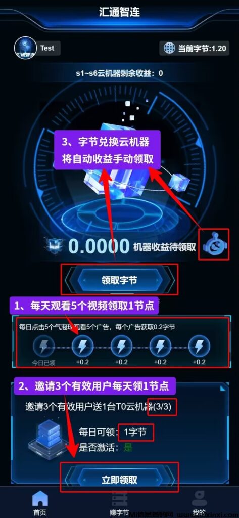 《汇通智连》每天5个广告 2米保底-首码项目网