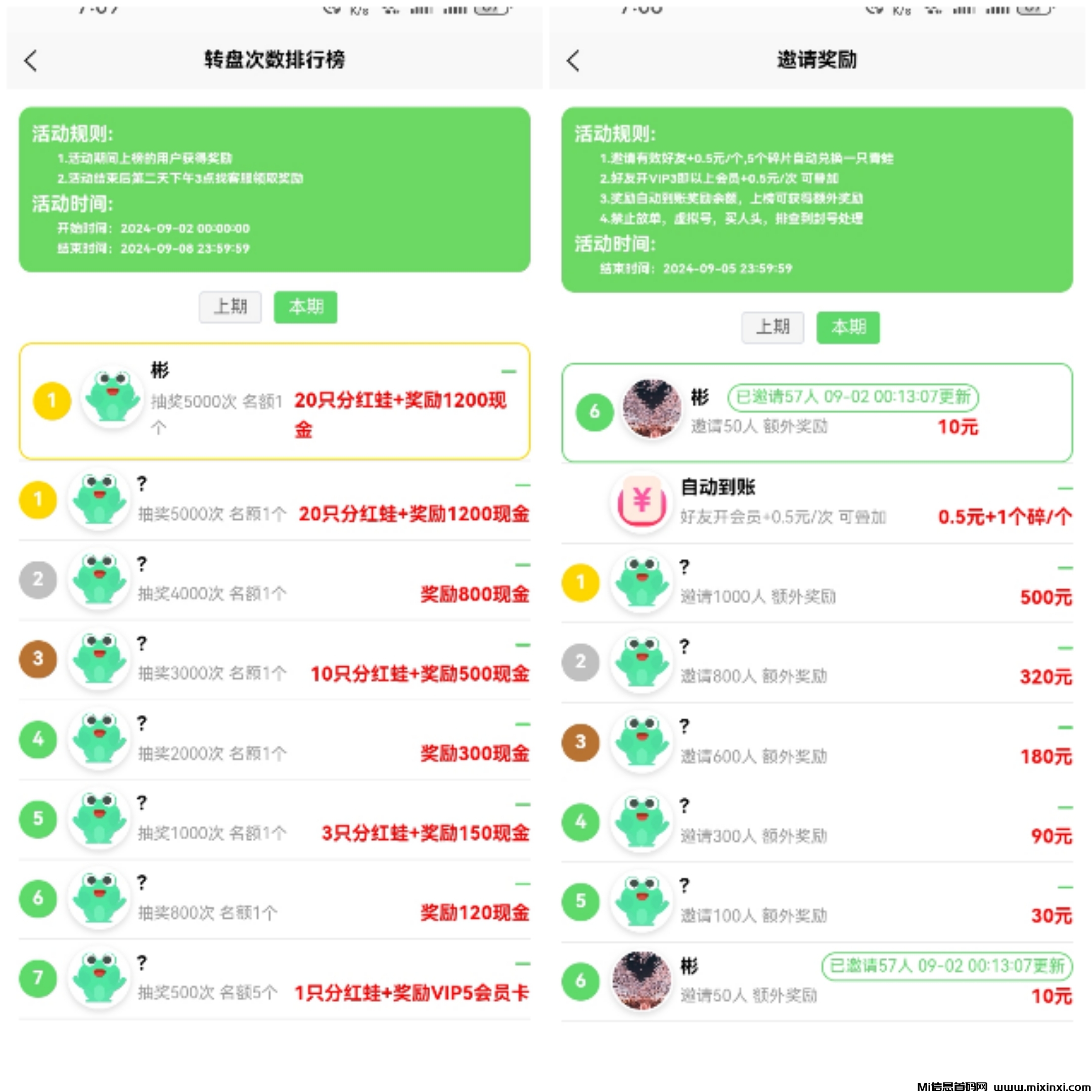 有蛙生活9月1号上线零鲁每天几十米，早上车早吃肉-首码项目网
