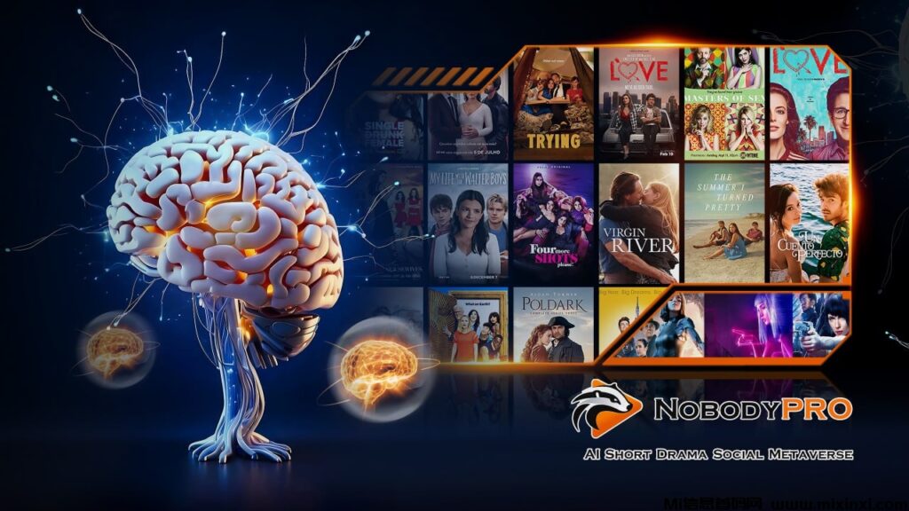 NobodyPro国际顶级AI短剧+任务卷轴模式+被动拆分模式-首码项目网