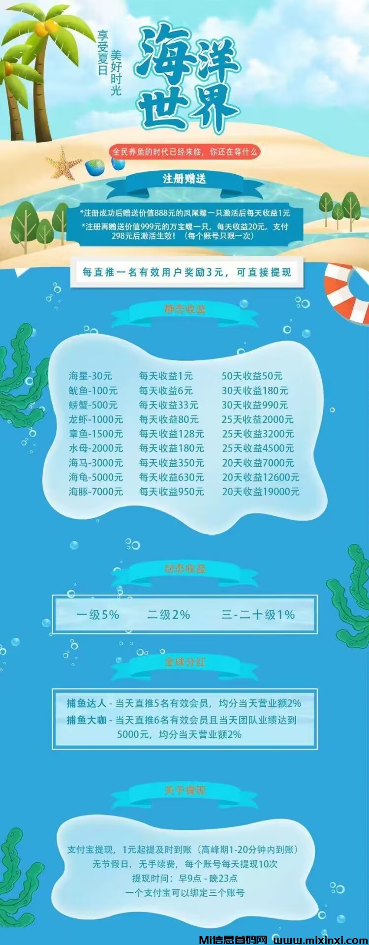 海洋世界爆火项目爆火-首码项目网