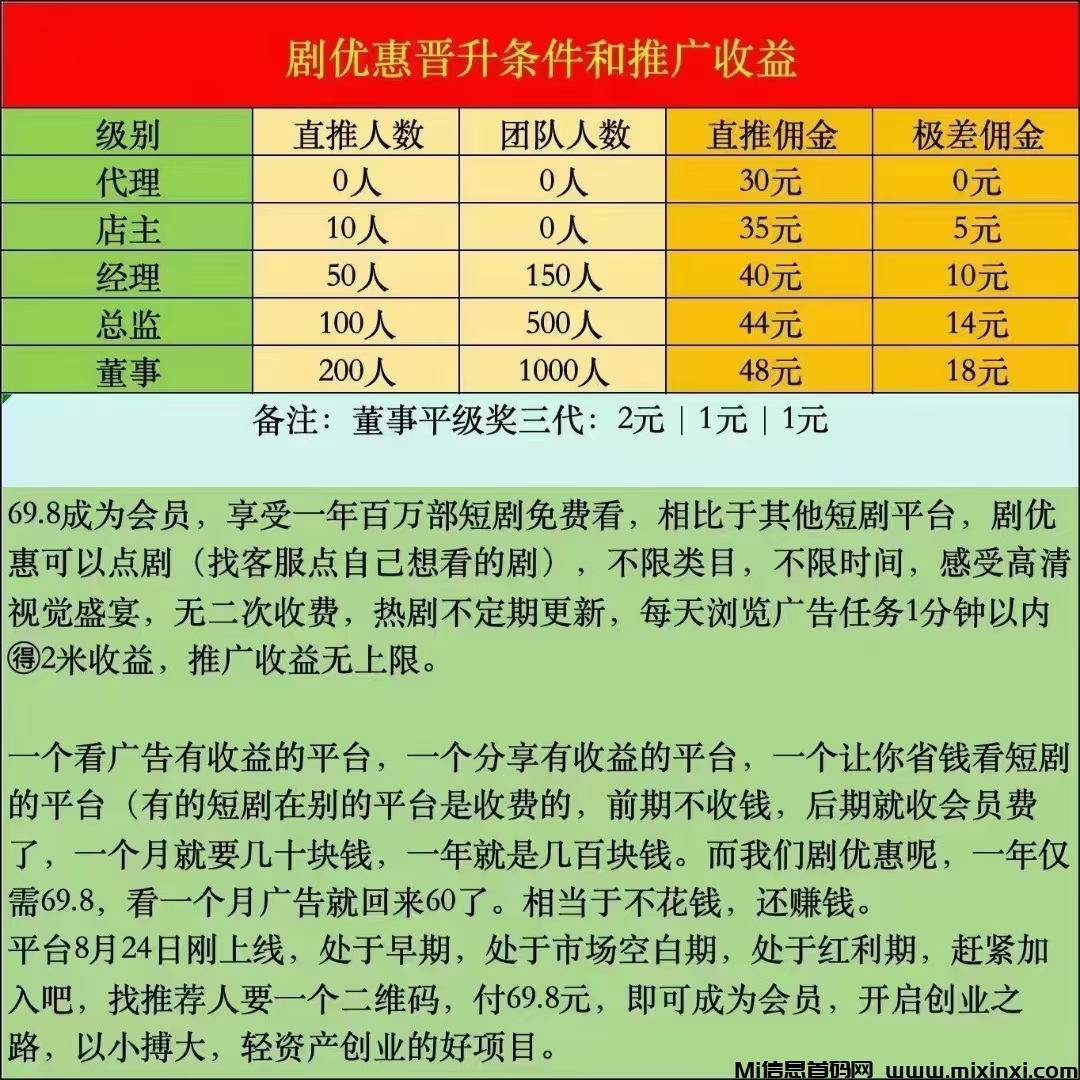 图片[5]-剧优惠，新上线了新版块，福利任务！-首码项目网