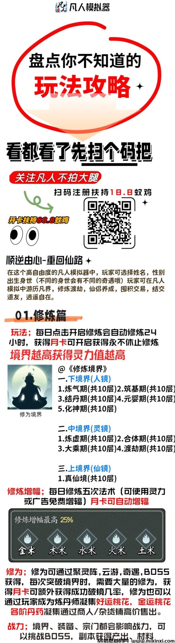 凡人模拟器（好玩商店）”零撸“充满创新与特色的模拟养成游戏-首码项目网