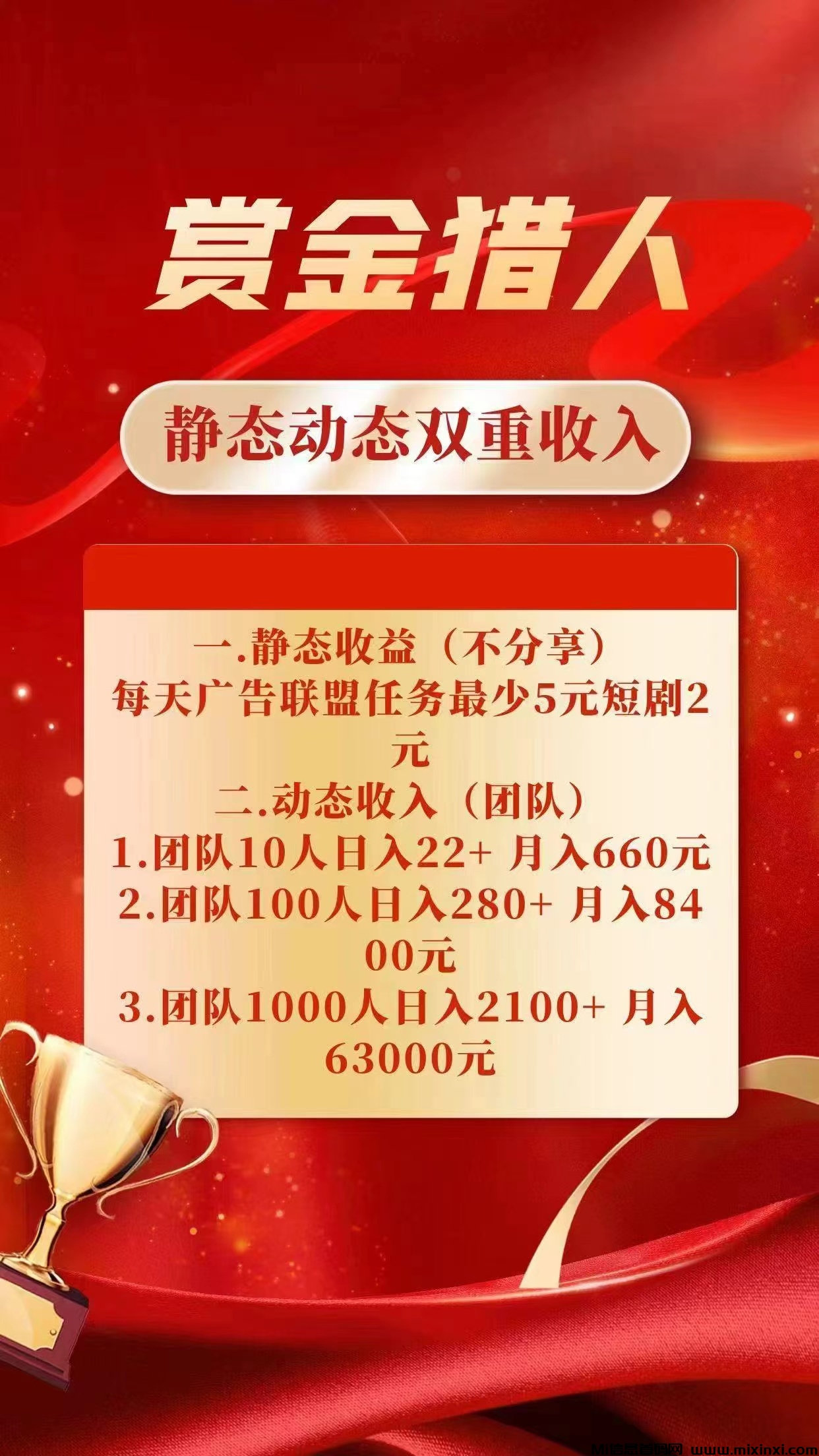【赏金猎人】零撸广告，不用养机，每天5～30米-首码项目网
