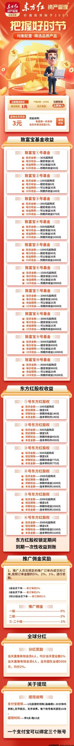 东方红首码上线：快速提取、零成本赚米，月赚稳稳拿！-首码项目网