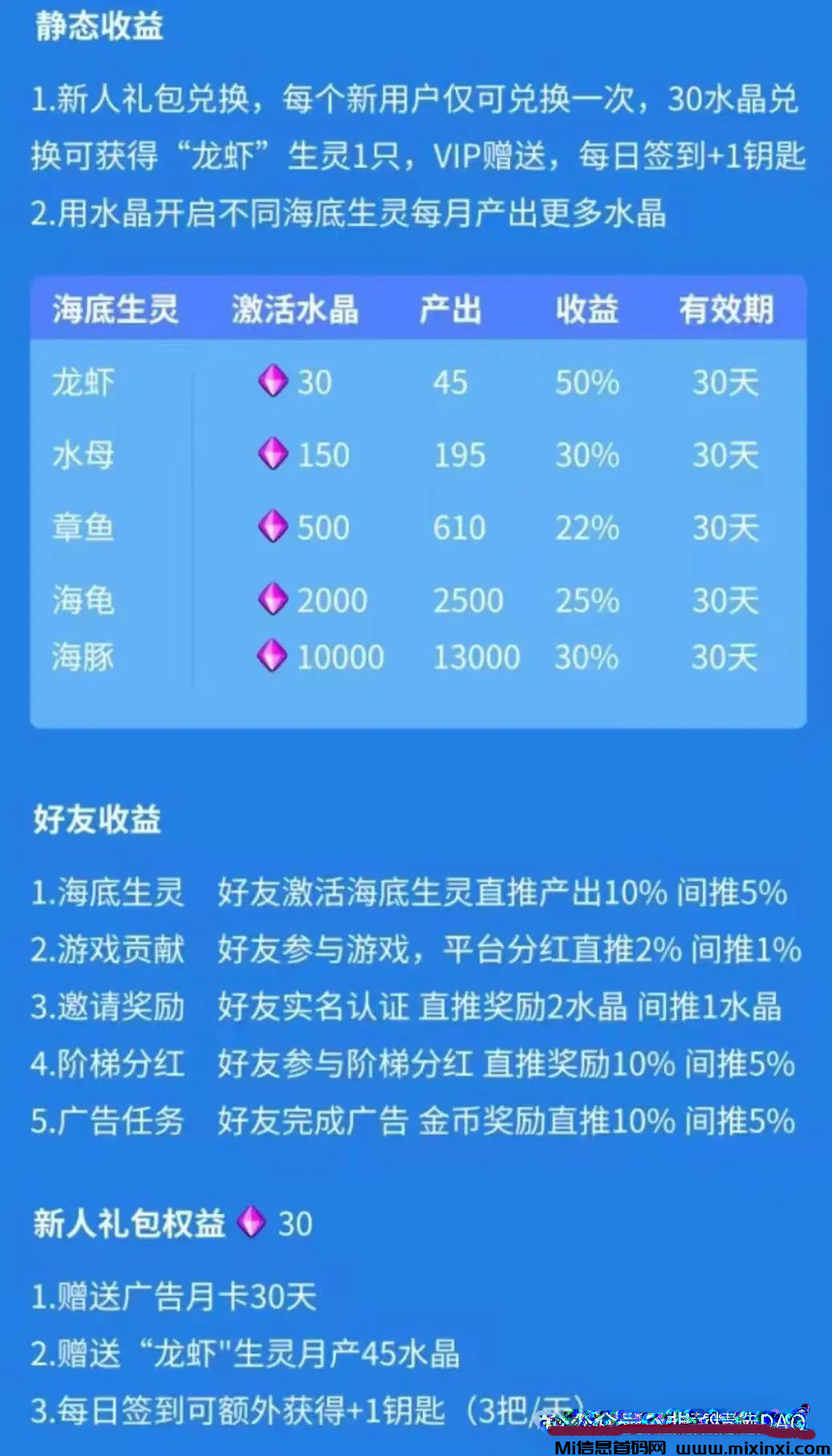 图片[11]-奇幻海底，首码零撸+积分变现+娱乐-首码项目网