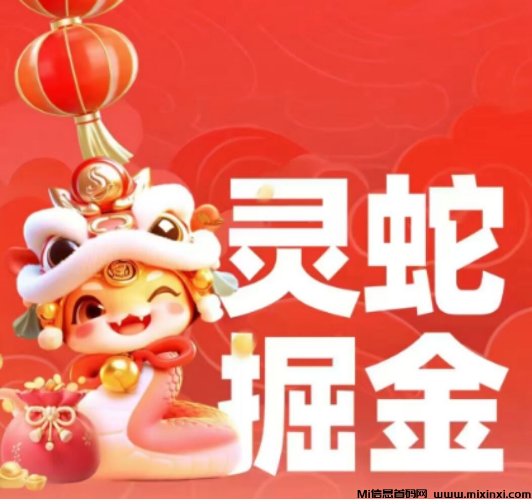 灵蛇掘金，首码对接，零撸天花板项目，团队扶持拉满-首码项目网