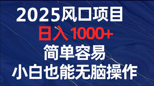 抖音无人直播项目，仅需电脑，多种玩法，快速起量-首码项目网