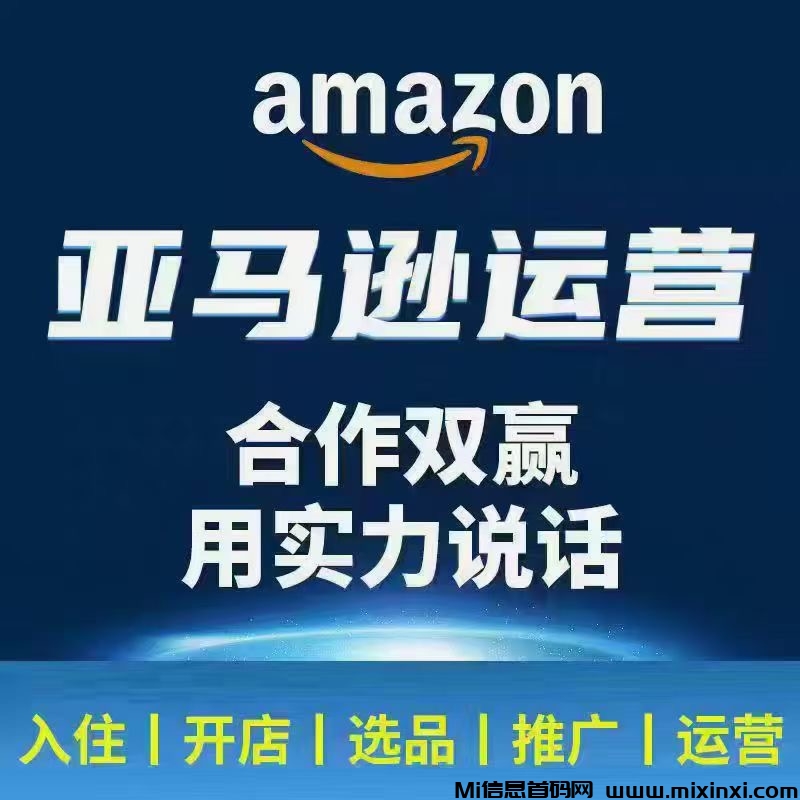 亚马逊，免费带，跨境电商托管日结项目-首码项目网