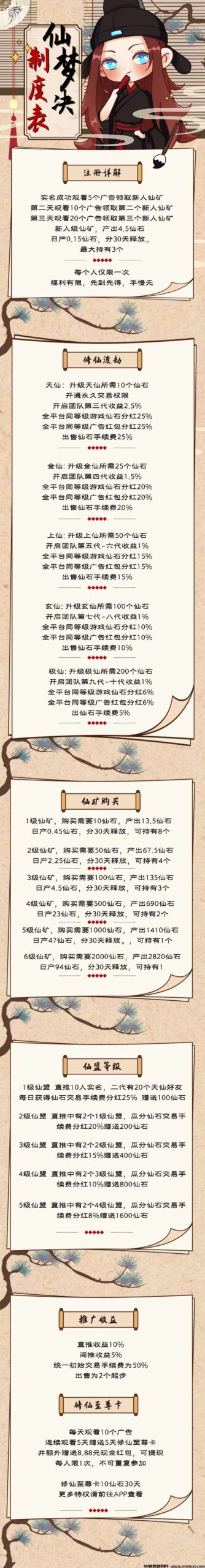 仙梦决 今天上线项目扶持，连续3天任务