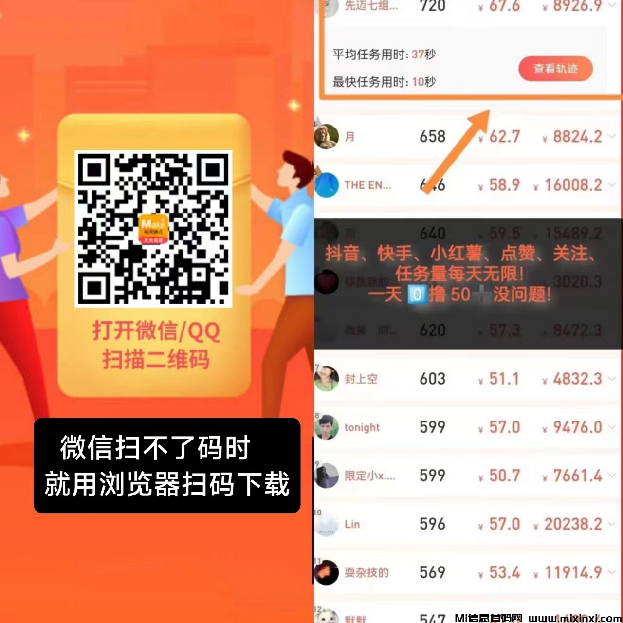 每天赚点，点赞关注，任务天天可重复做-首码项目网