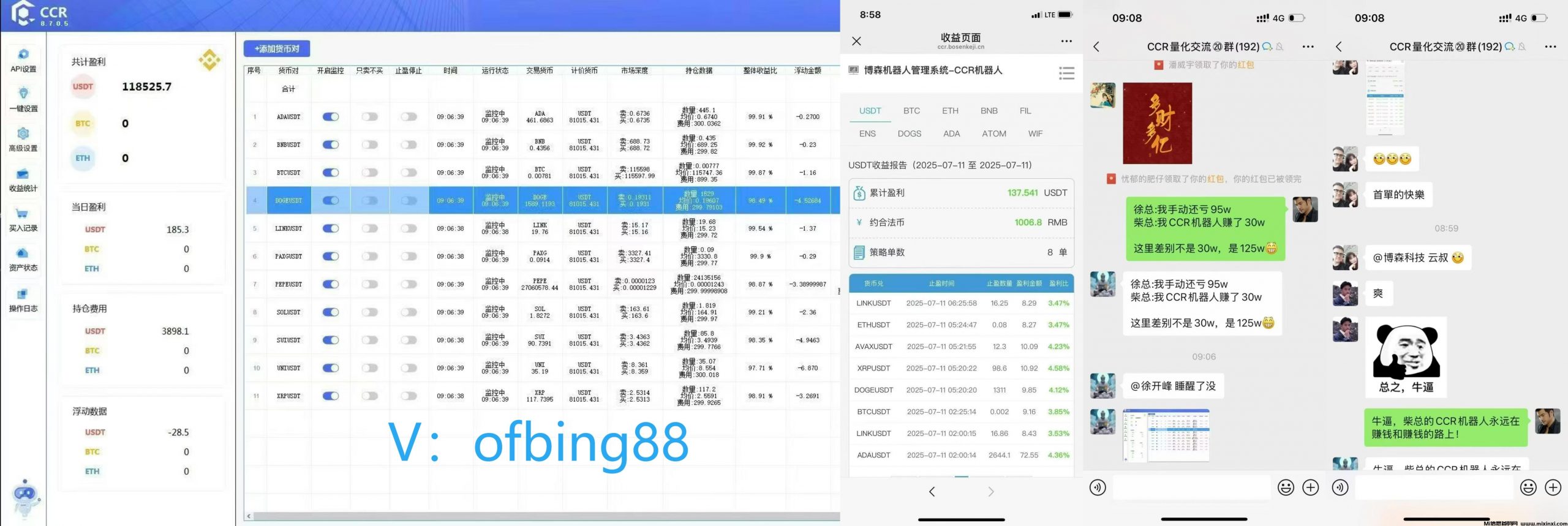 博森CCR全自动炒币机器人：一个不以情绪看涨跌的量化软件-首码项目网