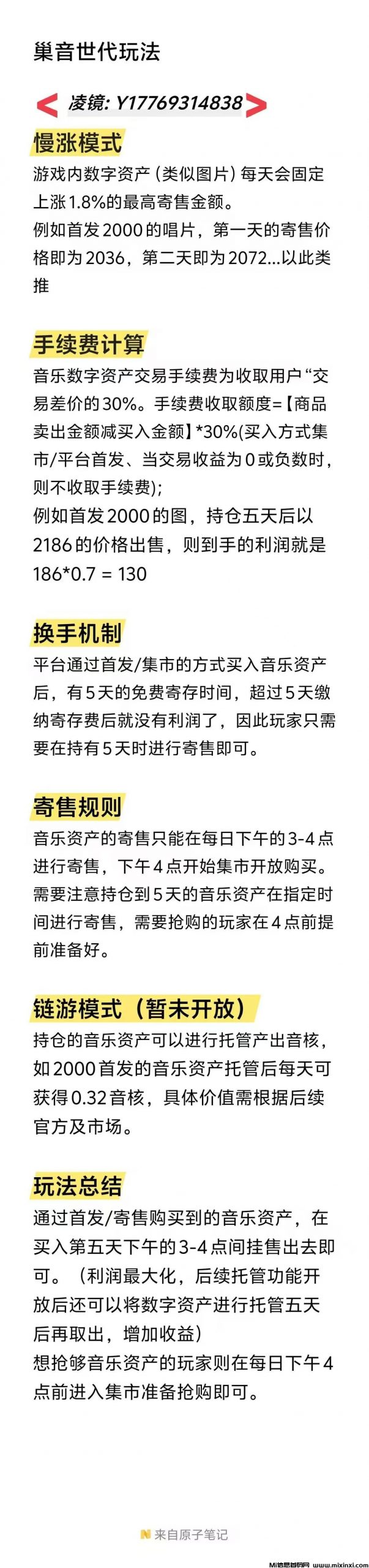 巢音世代，慢涨模式项目，扶持待遇私信-首码项目网