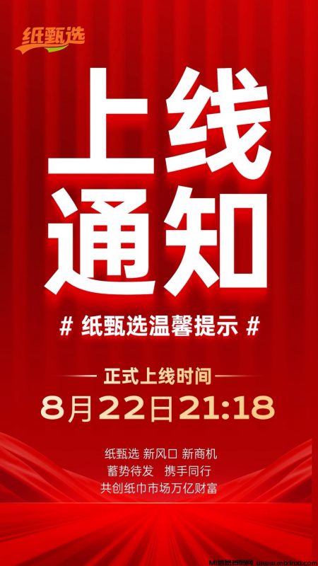 纸甄选,即将火爆上线,团队扶持拉满,2025下半年黑马项目-首码项目网