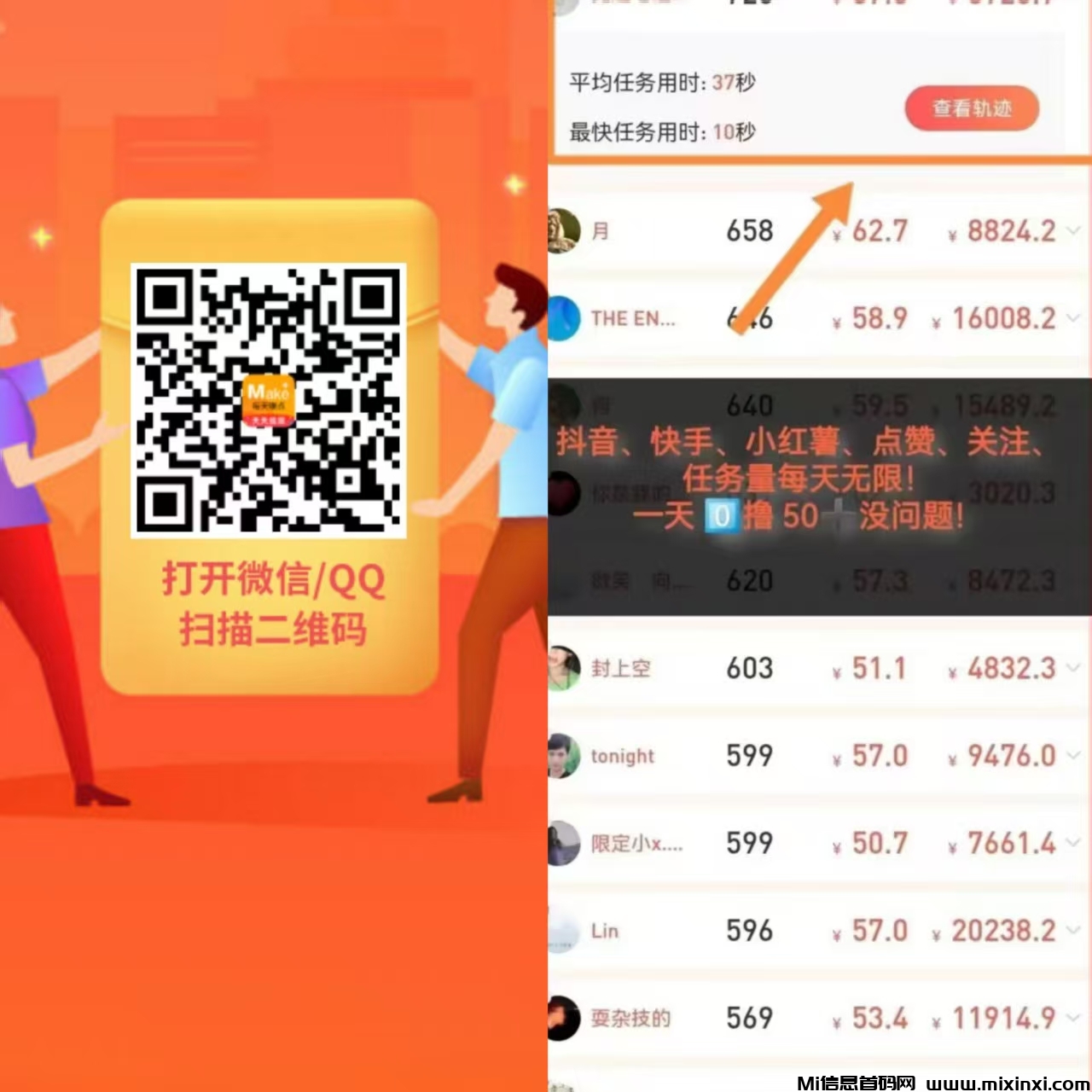 每天赚点大量关注点赞投票赚，每天重复做-首码项目网