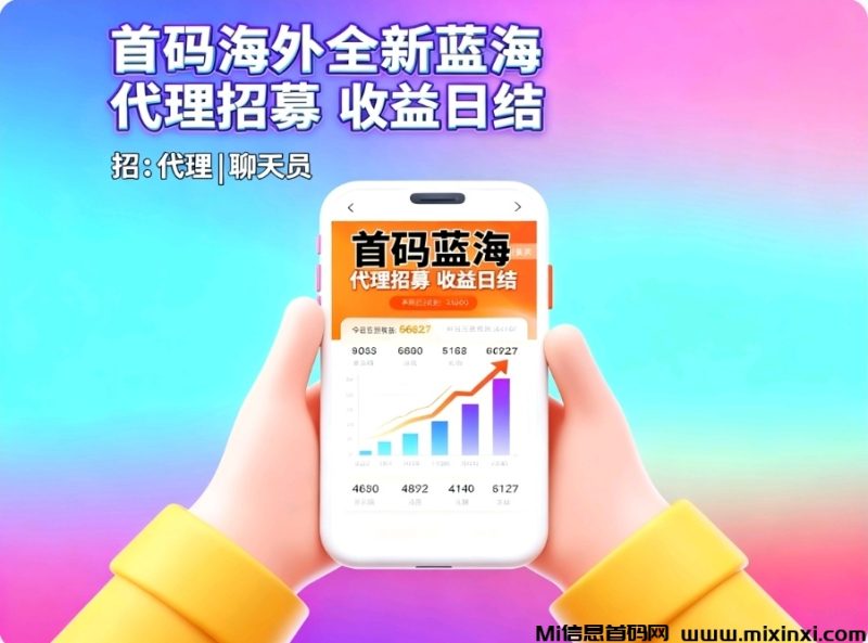 首码蓝海海外语聊风口-首码项目网