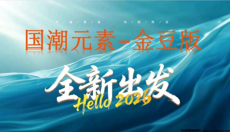 国潮元素2.0首发嗦粉，金豆兜底收-首码项目网